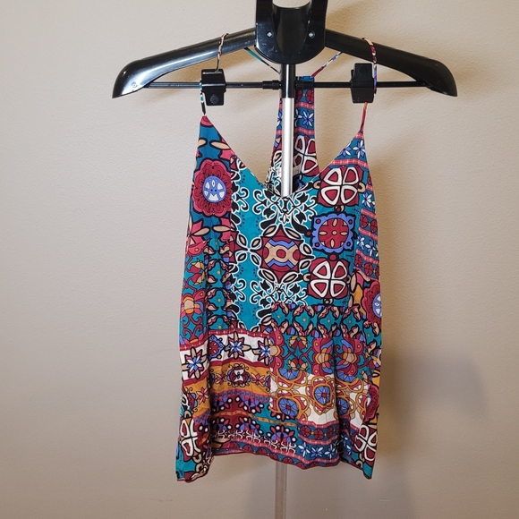 Colorful Women's Racerback Top - Picture 1 of 8